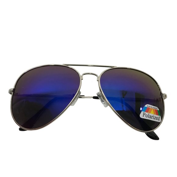 Mirrored Polarized Aviator Sunglasses (NWT) - Picture 5 of 10